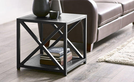 Sorrel Lamp Table – Black Ash - Luminex FurnitureLamp TableLIM001