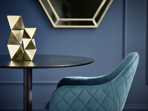 Sorrel Velvet Dining Chairs – Teal (Set of 2) - Luminex FurnitureChairsLIM011
