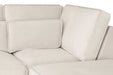 Sorrento Cream U - Shape Corner Sofa – Velvet 7 Seater - Luminex FurnitureSofassloane_cream_u_shape