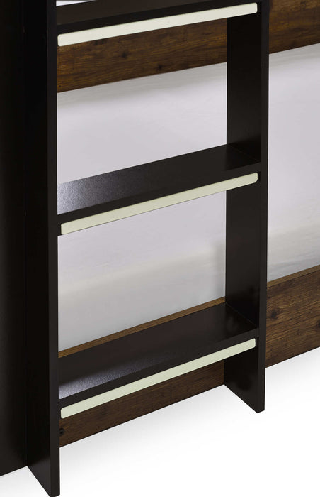 Stalham Bunk Bed – Rustic & Black Kids’ Bunk - Luminex FurnitureBunk BedSOL102