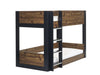 Stalham Bunk Bed – Rustic & Black Kids’ Bunk - Luminex FurnitureBunk BedSOL102