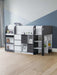 Stratford Mid Sleeper Bed with Storage – Black & White - Luminex FurnitureMid SleepersSAT401