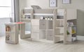 Stratford Mid Sleeper Bed with Storage – Taupe - Luminex FurnitureMid SleepersSAT405