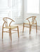 Stratton Natural Oak Dining Chairs – Set of 2 - Luminex FurnitureChairsSYM101