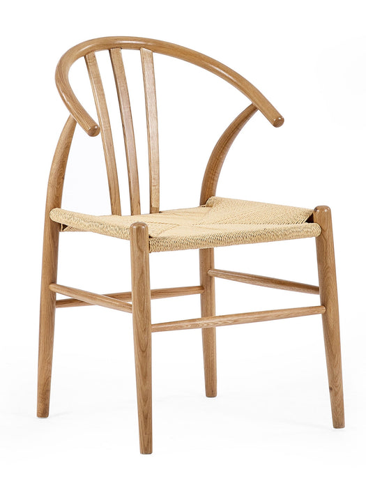 Stratton Natural Oak Dining Chairs – Set of 2 - Luminex FurnitureChairsSYM101