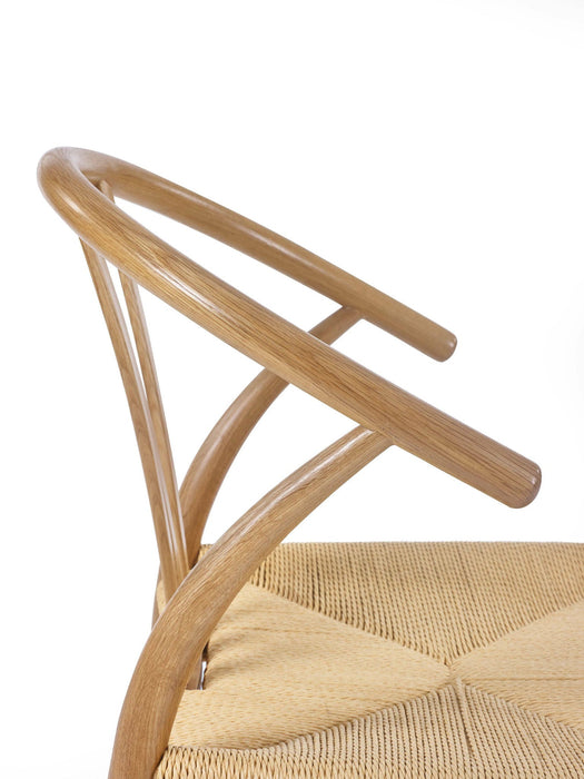 Stratton Natural Oak Dining Chairs – Set of 2 - Luminex FurnitureChairsSYM101