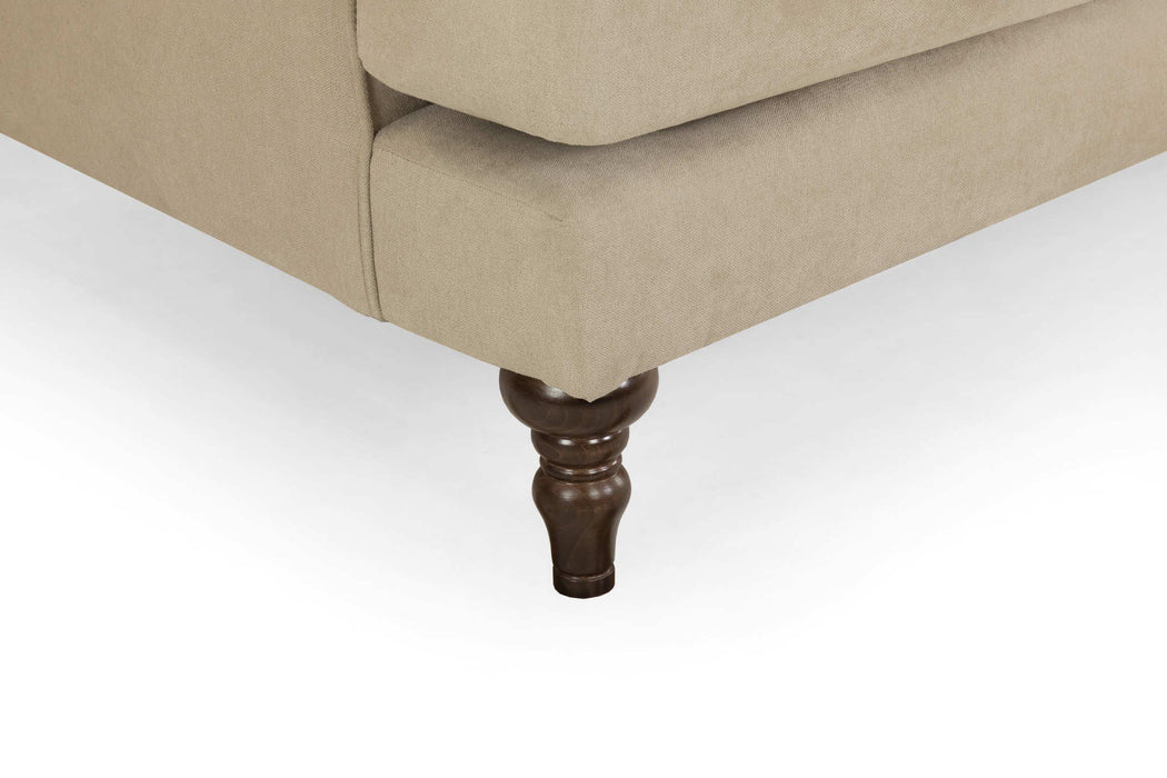 Sutherland Beige 3 Seater Sofa – Classic Fabric Design - Luminex FurnitureSofassummer_sofa_beige_3_seater
