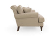 Sutherland Beige 3 Seater Sofa – Classic Fabric Design - Luminex FurnitureSofassummer_sofa_beige_3_seater