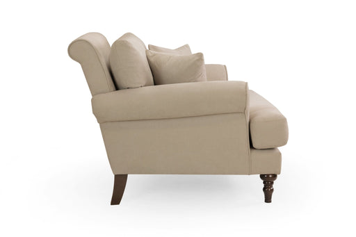 Sutherland Beige 3 Seater Sofa – Classic Fabric Design - Luminex FurnitureSofassummer_sofa_beige_3_seater