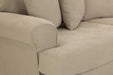Sutherland Beige 3 Seater Sofa – Classic Fabric Design - Luminex FurnitureSofassummer_sofa_beige_3_seater
