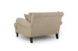 Sutherland Beige Armchair – Classic Fabric Design - Luminex FurnitureOccasional Chairssummer_sofa_beige_armchair
