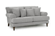 Sutherland Grey 2 Seater Sofa – Classic Fabric Design - Luminex FurnitureSofassummer_sofa_grey_2_seater