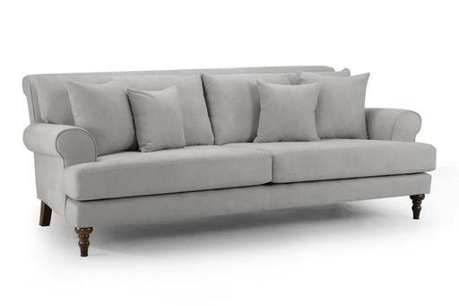 Sutherland Grey 4 Seater Sofa – Classic Fabric Design - Luminex FurnitureSofassummer_sofa_grey_4_seater
