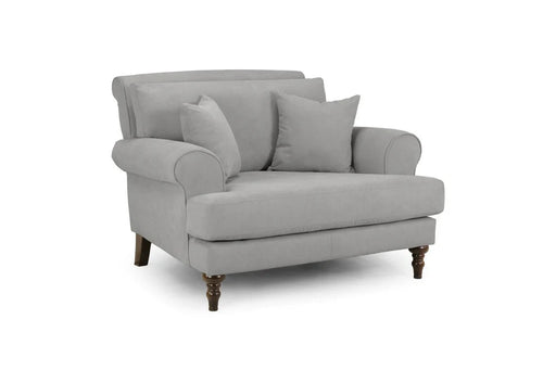 Sutherland Grey Armchair – Classic Fabric Design - Luminex FurnitureOccasional Chairssummer_sofa_grey_armchair