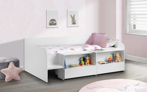 Sutton Low Sleeper Pure White - Luminex FurnitureLow SleepersSTE103