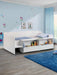 Sutton Low Sleeper Pure White - Luminex FurnitureLow SleepersSTE103