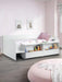 Sutton Low Sleeper Pure White - Luminex FurnitureLow SleepersSTE103