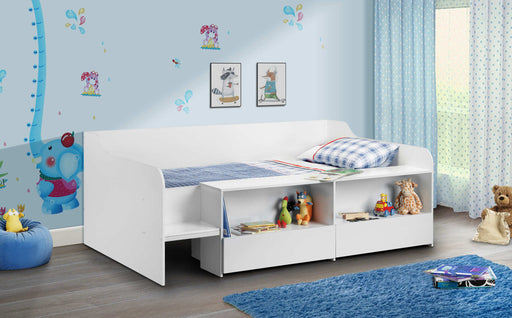 Sutton Low Sleeper Pure White - Luminex FurnitureLow SleepersSTE103