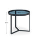 Tarris Lamp Table - Smoked Glass - Luminex FurnitureLamp TableLOF102