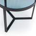 Tarris Lamp Table - Smoked Glass - Luminex FurnitureLamp TableLOF102