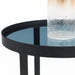 Tarris Lamp Table - Smoked Glass - Luminex FurnitureLamp TableLOF102