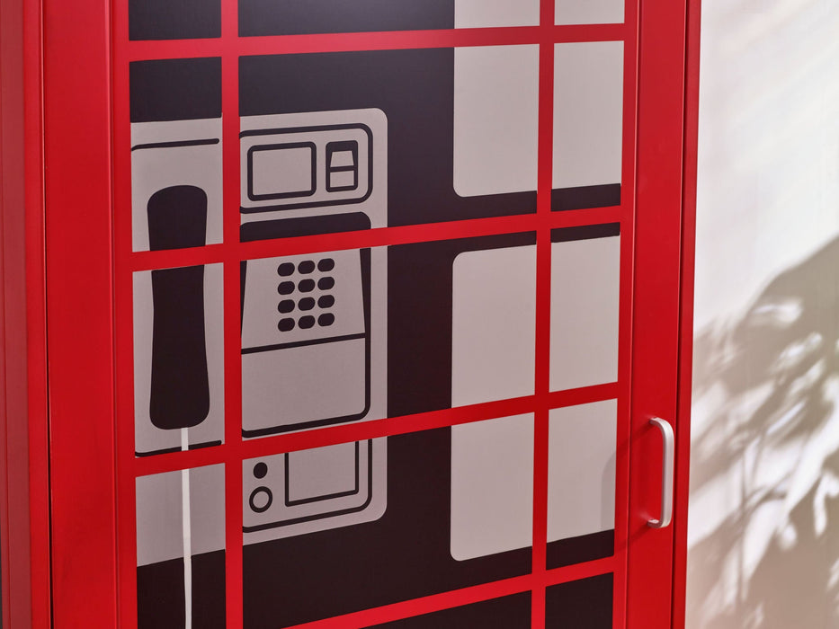 Telephone Box Wardrobe - Luminex FurnitureWardrobeTEL001