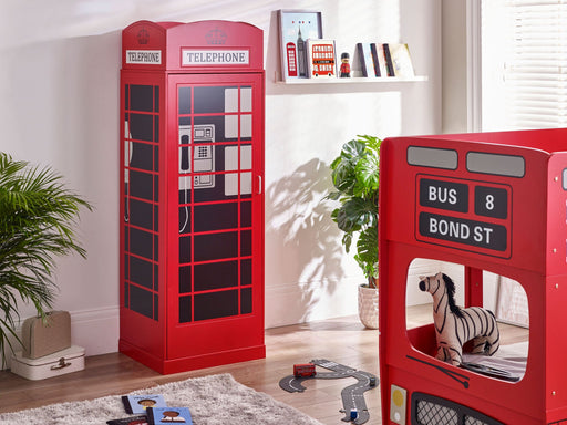 Telephone Box Wardrobe - Luminex FurnitureWardrobeTEL001