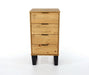 Texas 4 drawer narrow chest of drawers – Antique Waxed Pine - LuminexFurnitureChest of DrawersTX517