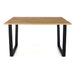 Texas Dining Table 1500 x 750 Antique Waxed Pine Rectangular - LuminexFurnitureDining TableTXTB3