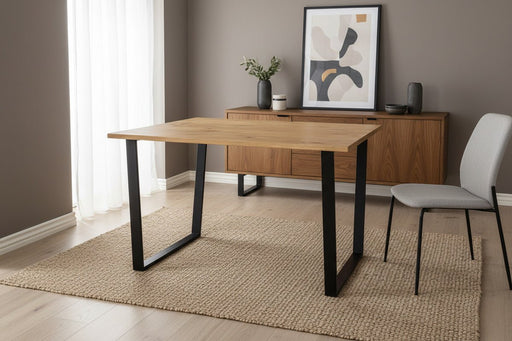 Texas Rectangular Dining Table 1180 x 750 Antique Waxed Pine - Luminex FurnitureDining TableTXTB2