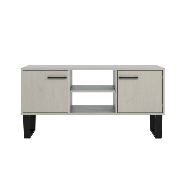 Texas Tv Unit - Grey Waxed Pine - LuminexFurnitureTV UnitTXG912