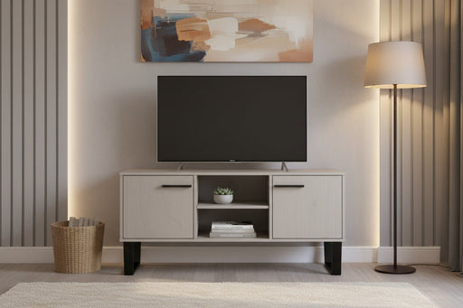 Texas TV Unit - Grey Waxed Pine - Luminex FurnitureTV UnitTXG912