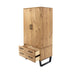 Texas Wardrobe - Grey Waxed Pine - LuminexFurnitureWardrobeTX582