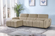 Thamesbury Mocha Left - Hand Electric Recliner Corner Sofa - Luminex FurnitureSofasturin_recliner_sofa_mocha_left_hand
