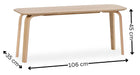 Theodora Coffee Table – Oak Effect - Luminex FurnitureCoffee TableKAI002