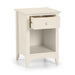 Thorne 1 Drawer Bedside in Stone White - Luminex FurnitureBedside TableCAM010