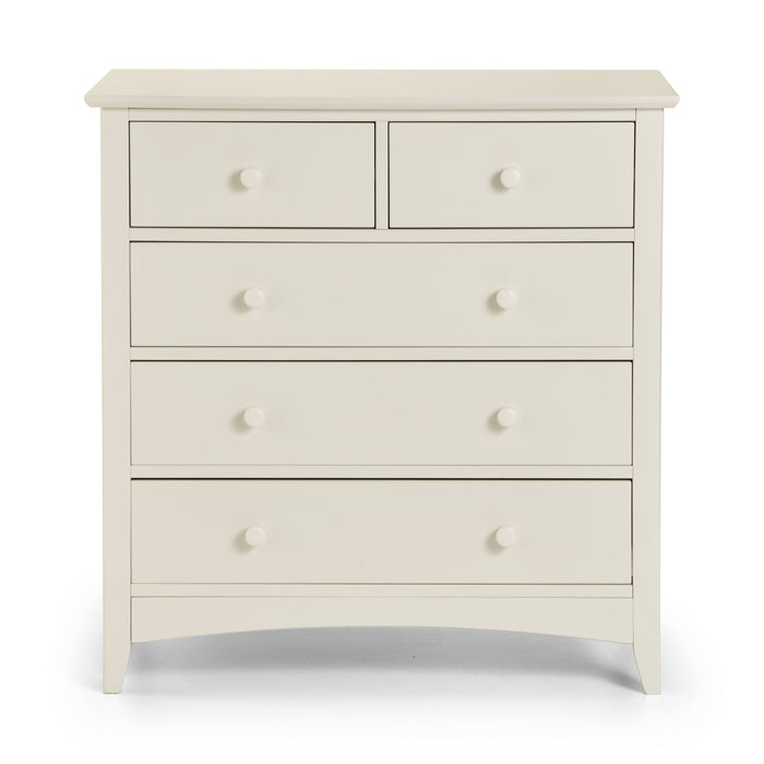 Thorne 3+2 Drawer Chest in Stone White - Luminex FurnitureChest of drawersCAM002/2
