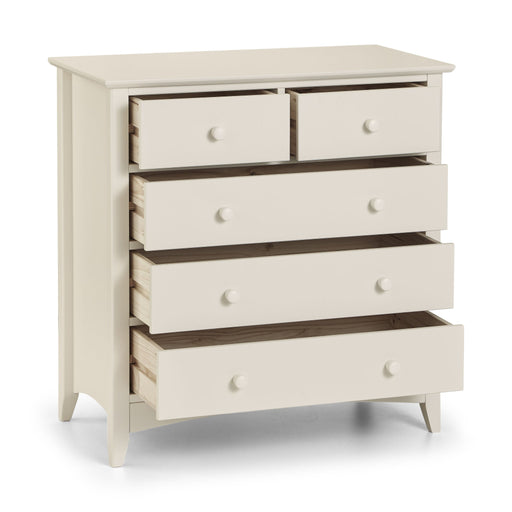 Thorne 3+2 Drawer Chest in Stone White - Luminex FurnitureChest of drawersCAM002/2