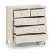 Thorne 3+2 Drawer Chest in Stone White - Luminex FurnitureChest of drawersCAM002/2