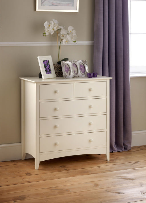 Thorne 3+2 Drawer Chest in Stone White - Luminex FurnitureChest of drawersCAM002/2