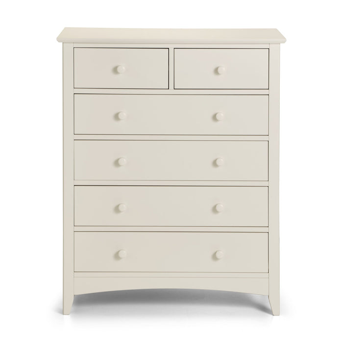 Thorne 4+2 Chest of Drawers – Stone White Finish - Luminex FurnitureChest of drawersCAM003/2