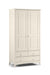 Thorne Combination Wardrobe – Stone White Shaker Design - Luminex FurnitureWardrobeCAM007/2