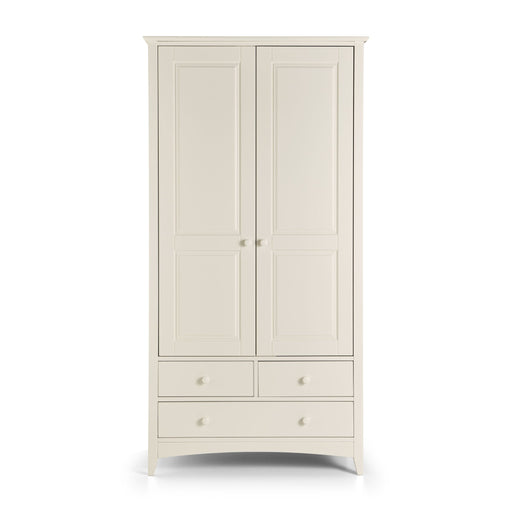 Thorne Combination Wardrobe – Stone White Shaker Design - Luminex FurnitureWardrobeCAM007/2