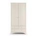 Thorne Combination Wardrobe – Stone White Shaker Design - Luminex FurnitureWardrobeCAM007/2
