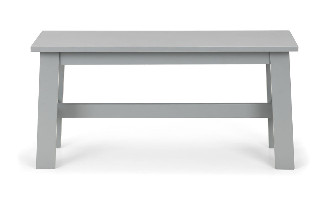 Thorne Grey Dining Bench – Compact Seating for Two - Luminex FurnitureBench SeatKOB303