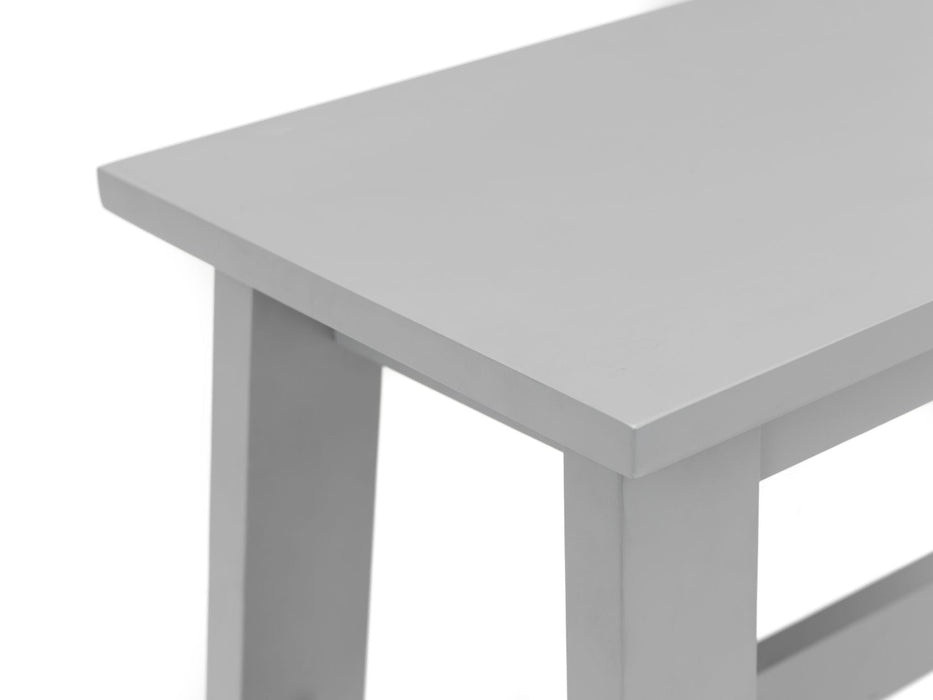 Thorne Grey Dining Bench – Compact Seating for Two - Luminex FurnitureBench SeatKOB303