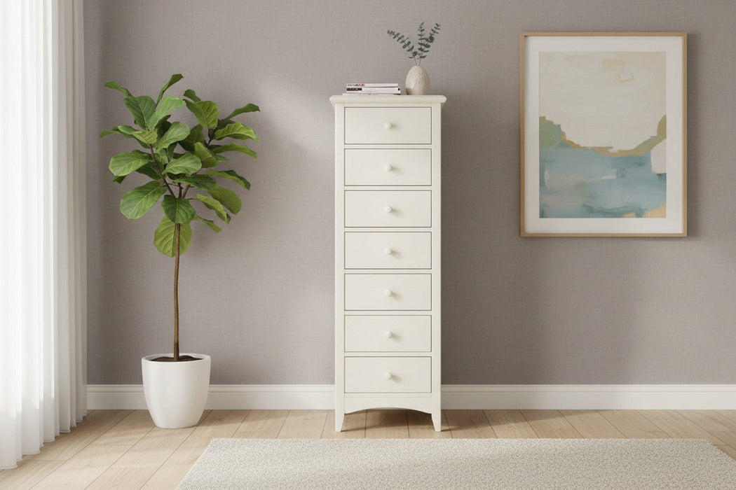Thorne Stone White 7 Drawer Chest of Drawers - Luminex FurnitureChest of drawersCAM004/2