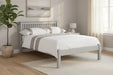 Toledo Dove Grey Shaker Low Footend Bedstead - Luminex FurnitureWooden BedsBAR102