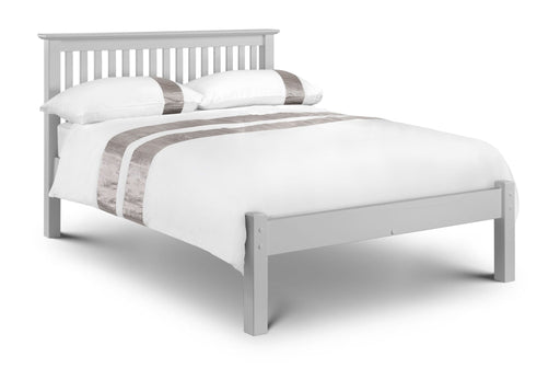 Toledo Grey Low Footend Bed - Luminex FurnitureWooden BedsBAR102