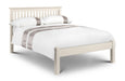 Toledo White Low Footend Bed - Luminex FurnitureWooden BedsBAR012